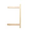 Tall Adjustable Pet Ramp; Folding Portable Wooden Dog Cat Ramp with Safety Side Rails; Non-Slip Paw Traction Surface Dog Step for Car; SUV; Bed; Couch